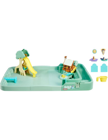 Juego de Agua Aventura en el Bosque Bluey - Little Tikes, 6 Accesorios