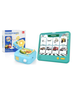 HOMESTEC Juguetes Educativos Bilingües con Fonógrafo