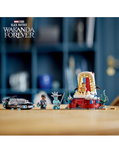 LEGO Marvel Trono de Rey Namor 76213 Submarino 355 Piezas