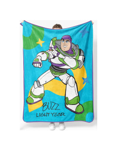 Manta de Peluche Jay Franco Toy Story Buzz 116x152 cm Azul