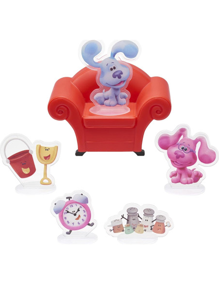 DecoSet Pistas de Blue y Tú - Adorno para Pastel 6 Piezas