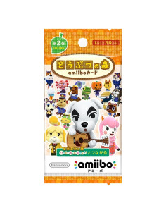 Tarjeta Amiibo Animal Crossing Serie 2 - Nintendo Japón
