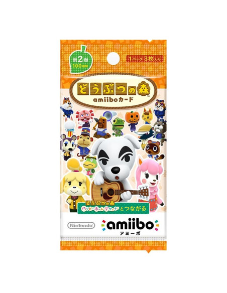 Tarjeta Amiibo Animal Crossing Serie 2 - Nintendo Japón