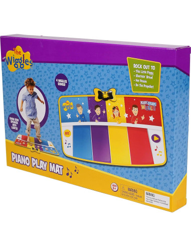 Alfombra de Piano Los Wiggles con Altavoz - Juguete Musical 0.55 kg