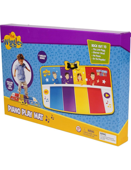 Alfombra de Piano Los Wiggles con Altavoz - Juguete Musical 0.55 kg