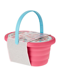 Cesta de Picnic Smoby Hello Kitty con Vajilla 20 Piezas