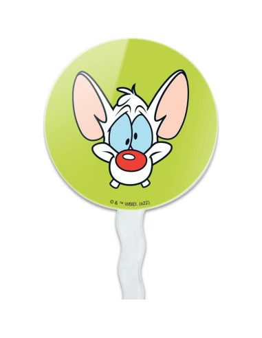 Set de 6 Toppers para Cupcakes Pinky y el Cerebro - Graphics & More