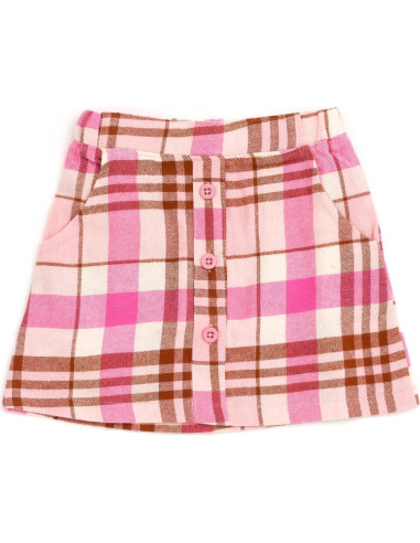 Conjunto Camiseta y Falda a Cuadros Disney Niña 7-8 Años