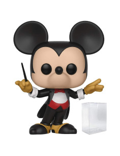 Figura de Vinilo Funko Pop Conductor Mickey 90 Aniversario Disney