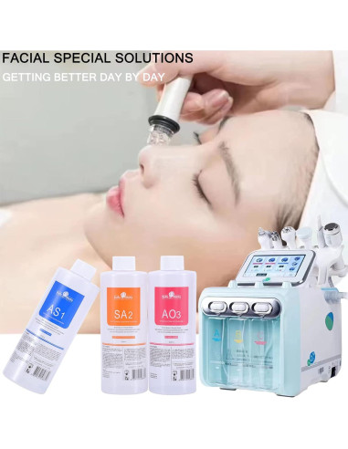 Suero Facial Peeling Aqua ZD 400ml Hidratante Piel Normal