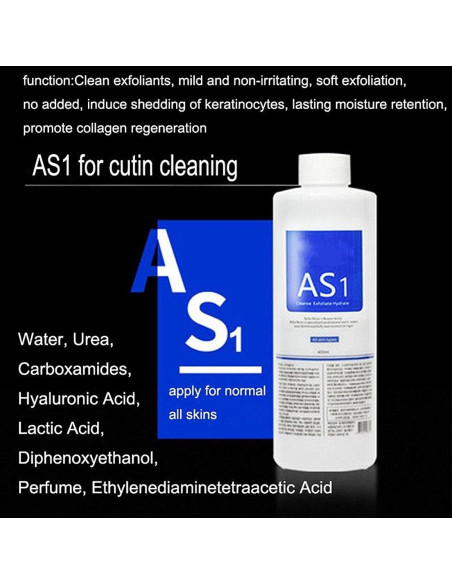 Suero Facial Peeling Aqua ZD 400ml Hidratante Piel Normal