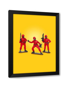 Impresión Artística Enmarcada Soldados de Juguete Modernos Pozdniakov 2