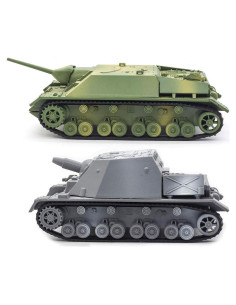 Kvvdi 2 Sets Tanques de Juguete Sturmpanzer y Jagdpanzer IV