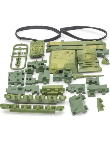 Kvvdi 2 Sets Tanques de Juguete Sturmpanzer y Jagdpanzer IV