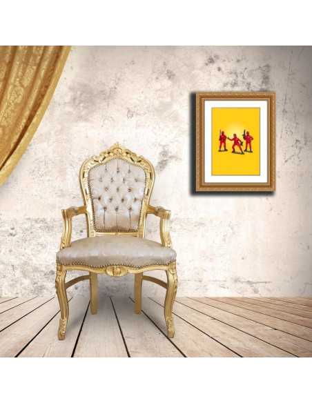 Impresión Artística Enmarcada Soldados de Juguete Modernos Pozdniakov Impresión Artística Enmarcada Soldados de Juguete Modernos Pozdniakov