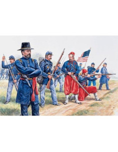 Kit de Modelo Italeri 1:72 Infantería de la Unión y Zuaves 2