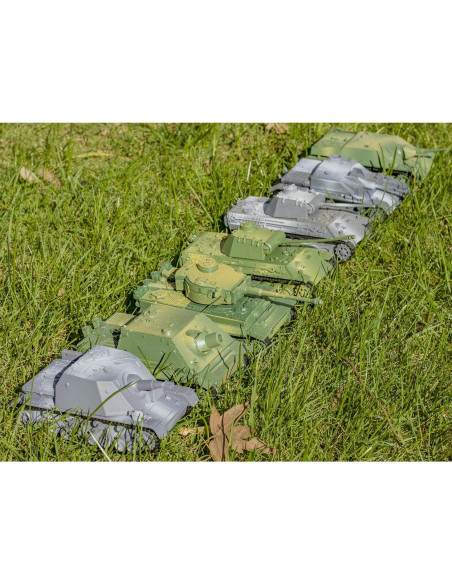 Kvvdi 2 Sets Tanques de Juguete Sturmpanzer y Jagdpanzer IV