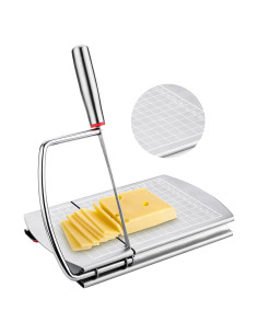 Cortador de Queso BOXOB de Acero Inoxidable 22 cm