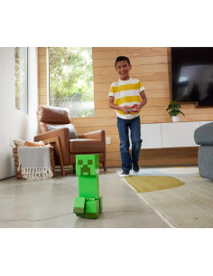 Creeper RC Explosivo Mattel Minecraft con Espada y Pico 2-en-1 2