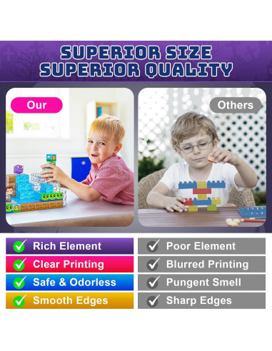 Bloques Magnéticos WXLBR 84 Piezas con Caja - Juguetes Montessori