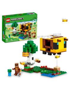LEGO Minecraft Cabaña de Abejas 21241 - Juguete de Construcción