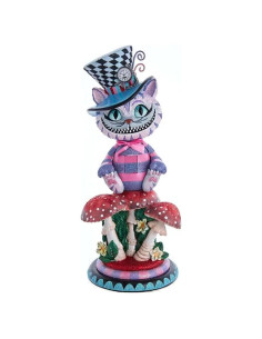 Cascanueces Gato de Cheshire Kurt S. Adler 38.1 cm Multicolor