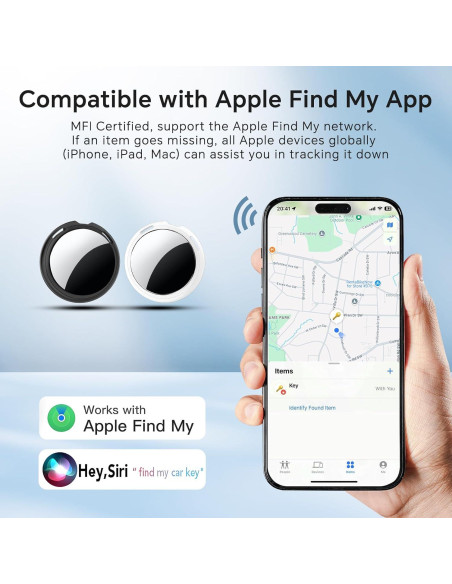 Localizador Bluetooth Votlik LocatePro para iOS - 2 Pack