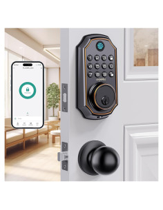 Cerradura Inteligente Arpha D280K con Huella Digital y App