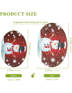 3 Esponjas de Fregar Kigai para Platos y Cocina 9x6.5 cm 2