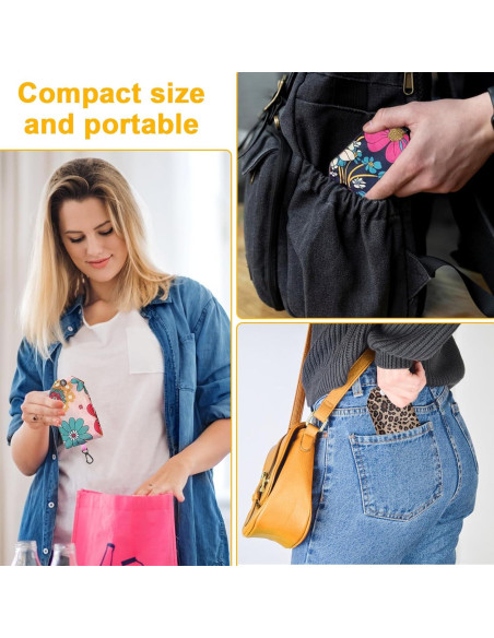 6 Bolsas de Compras Reutilizables Plegables PENGJINYU Ecológicas