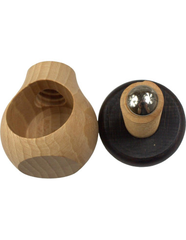 Cascanueces de Madera Efo Hongo - Herramienta Ergonómica para Nueces