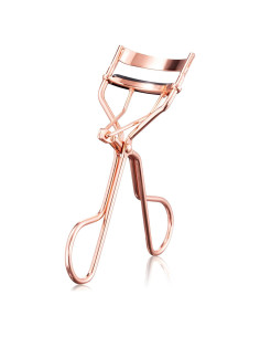 Rizador de Pestañas Profesional Sawkit Oro Rosa - Compacto y Ergonómico