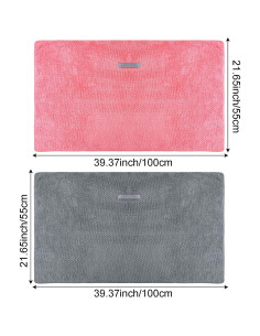 Paquete de 2 Toallas de Microfibra para Cabello hoyuwak - Secado Rápido 2