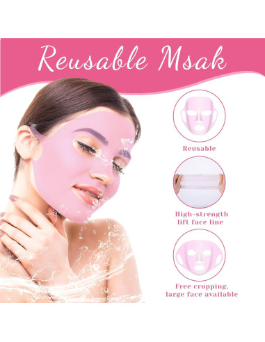 Paquete de 2 Cubiertas de Silicona para Máscara Facial BOHUIZ