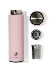 Botella de Té Rosa Remedy & Restore 350ml con Infusor