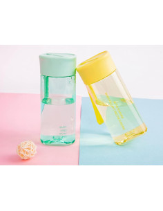 Botella de Agua DEDEYA 300 ml Tritan Verde con Infusor 2