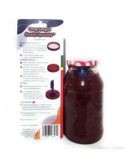 Esparcidor de Mantequilla de Maní Ready Spready - Tarros Altos
