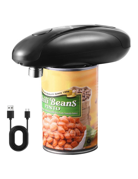 Abrelatas Eléctrico Automático CONFUTURY KGQ-5A Recargable