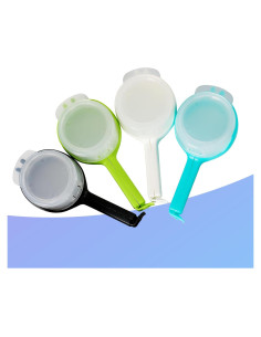 Clips para bolsas de comida YVEY 4PCS con pico vertedor
