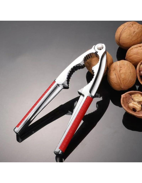 Cascanueces Kunovo para Nueces y Mariscos, Rojo, 15.5cm
