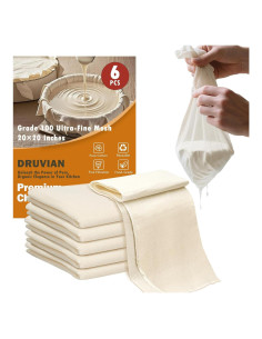 Gasa de Algodón 100 Druvian 50.8x50.8 cm - Paquete de 6