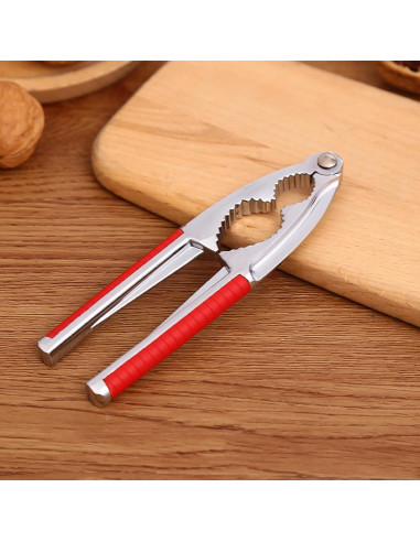 Cascanueces Kunovo para Nueces y Mariscos, Rojo, 15.5cm
