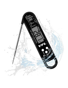Termómetro Digital de Carne YFL Plegable con Pantalla LCD 300C