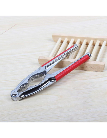 Cascanueces Kunovo para Nueces y Mariscos, Rojo, 15.5cm