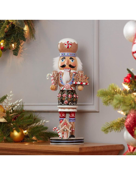 Cascanueces de Jengibre de Madera Kurt Adler 40.6 cm Cascanueces de Jengibre de Madera Kurt Adler 40.6 cm