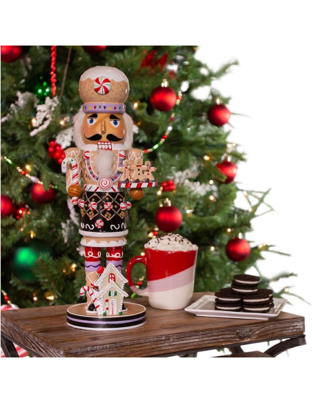 Cascanueces de Jengibre de Madera Kurt Adler 40.6 cm Cascanueces de Jengibre de Madera Kurt Adler 40.6 cm