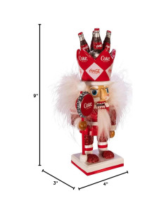 Cascanueces Coca-Cola Kurt S. Adler 20.32 cm Madera 2