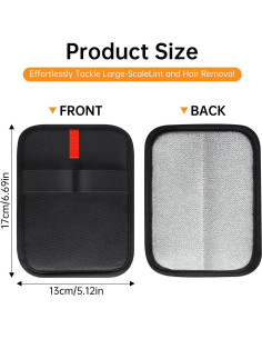 Guantes de Grooming Ecológicos inaBuletwo 2 Pcs para Mascotas 2