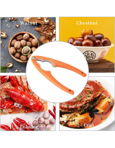 Cascanueces de Acero Inoxidable VITUER - Mango Ergonómico