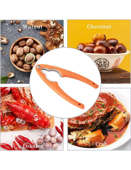 Cascanueces de Acero Inoxidable VITUER - Mango Ergonómico